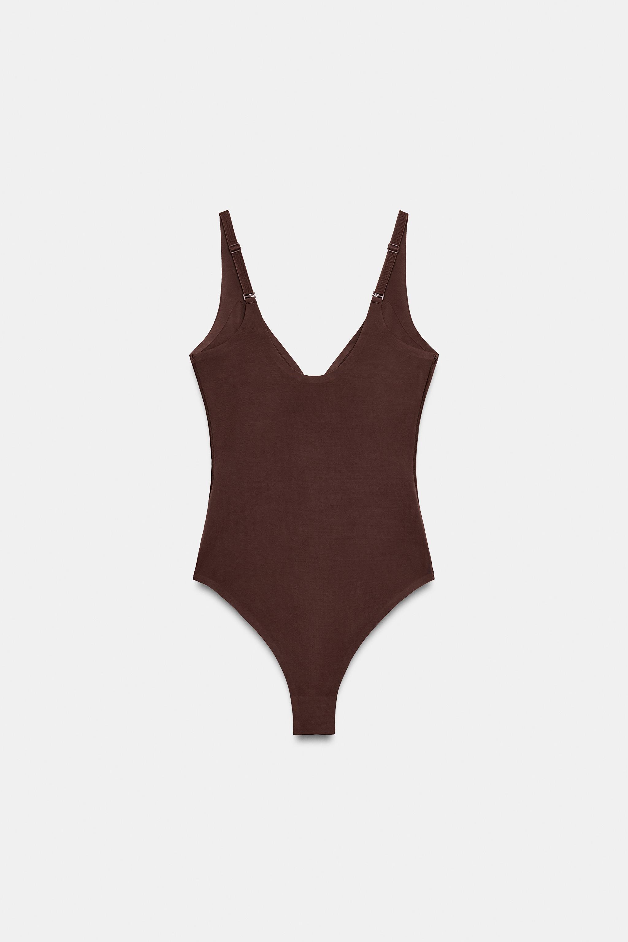 BODY EN MÉLANGE DE POLYAMIDE